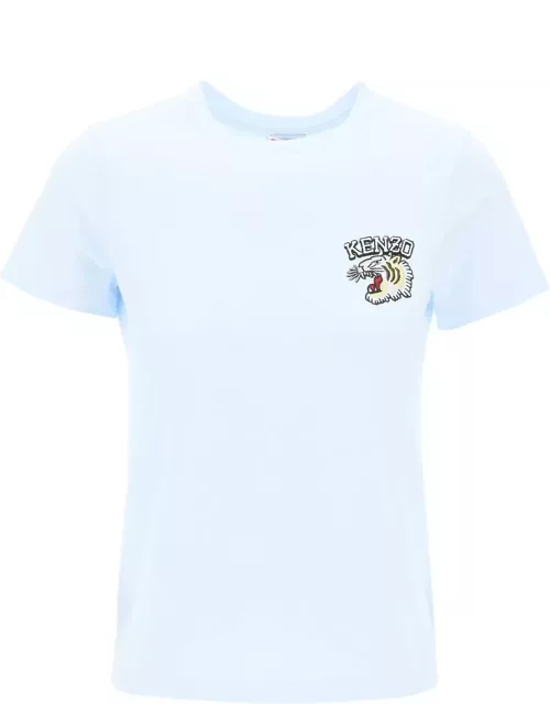 KENZO Crew-neck t-shirt with embroidery