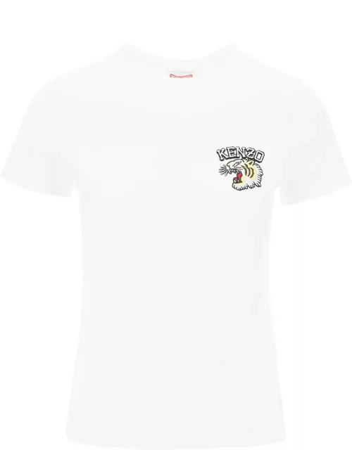 KENZO crew-neck t-shirt with embroidery