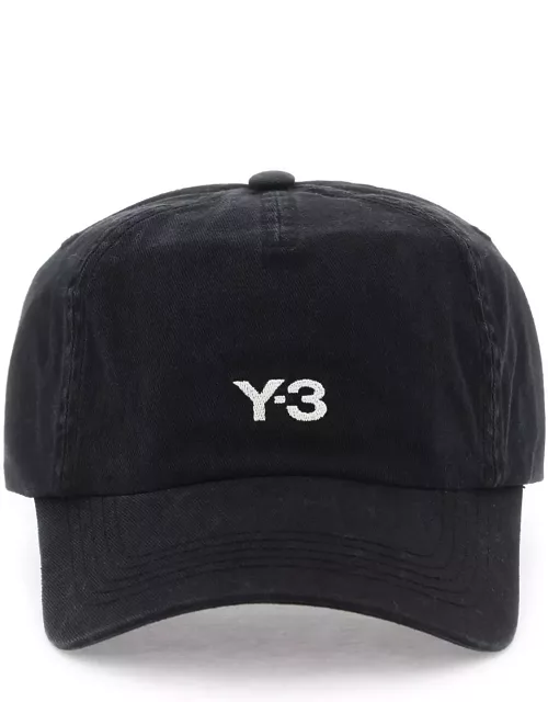 Y-3 hat with curved bri