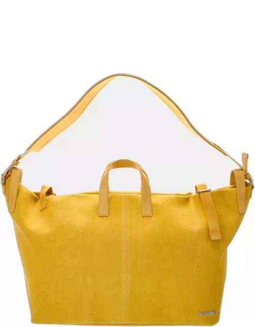Jacquemus Yellow Canvas Tote