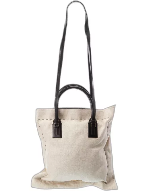Jacquemus Offwhite Canvas Tote