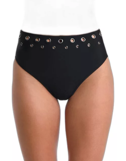 Vanessa Grommet High-Waist Bikini Bottom