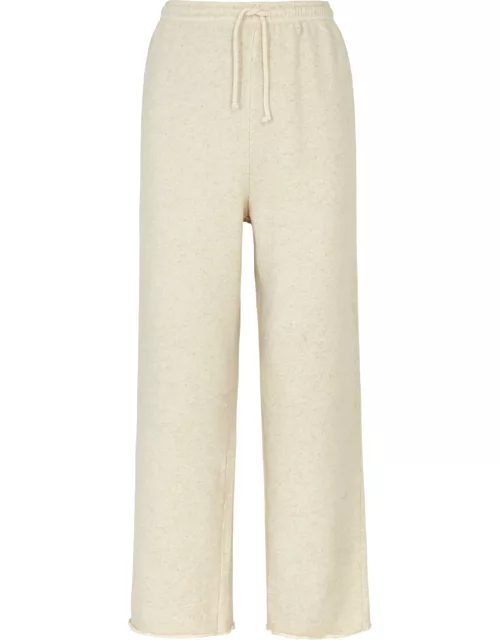 American Vintage Itonay Cotton-blend Sweatpants - Cream - M (UK12 / M)