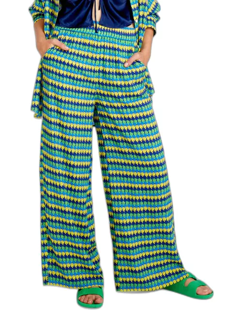 Margarita Crochet Rayon Pant