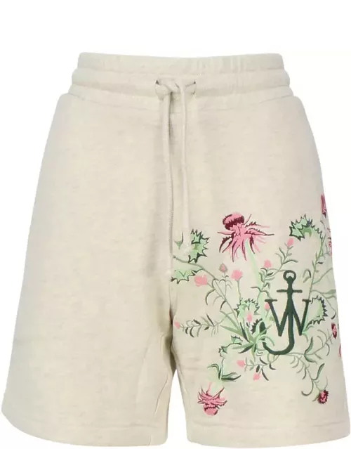 J.W. Anderson Shorts With Embroidery