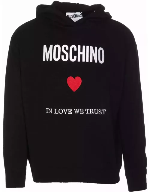 Moschino In Love We Trust Hoodie