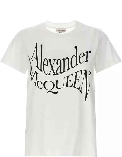 Alexander McQueen Logo Print T-shirt