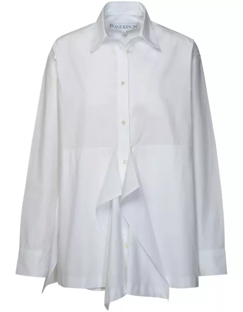 J.W. Anderson peplum White Cotton Shirt