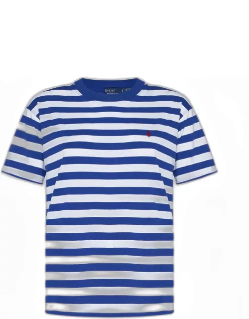 Striped Cotton T-shirt Polo Ralph Lauren