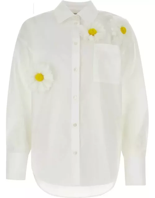 White Poplin Shirt MSG