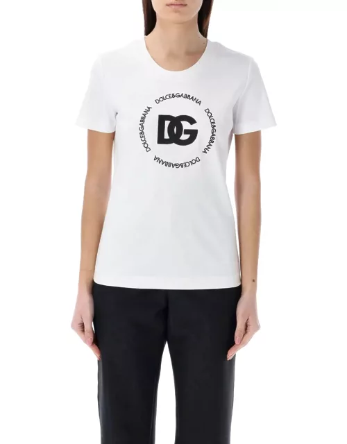 Dolce & Gabbana Embroidered Logo T-shirt