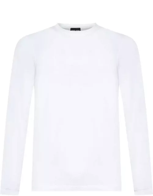 Giorgio Armani Crewneck Long-sleeved T-shirt