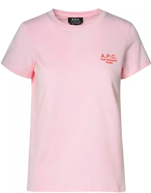 A.P.C. Logo Printed Crewneck T-shirt