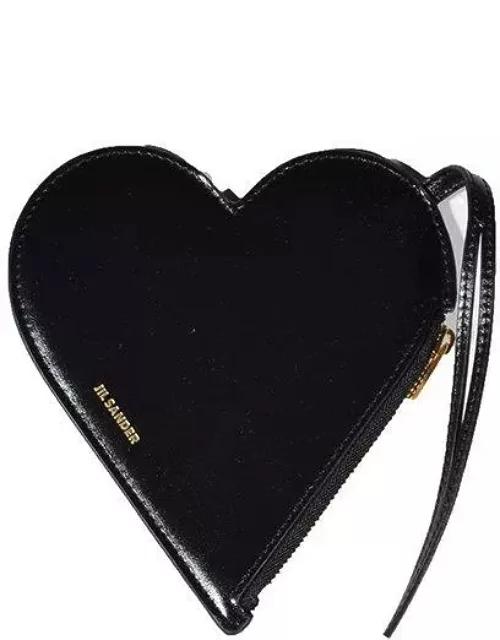 Jil Sander Heart Shaped Clutch Bag