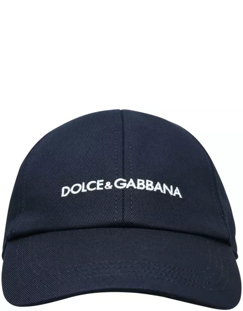 Dolce & Gabbana Logo Embroidered Baseball Cap