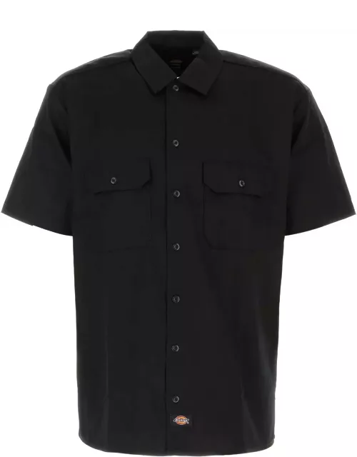 Dickies Black Polyester Blend Shirt