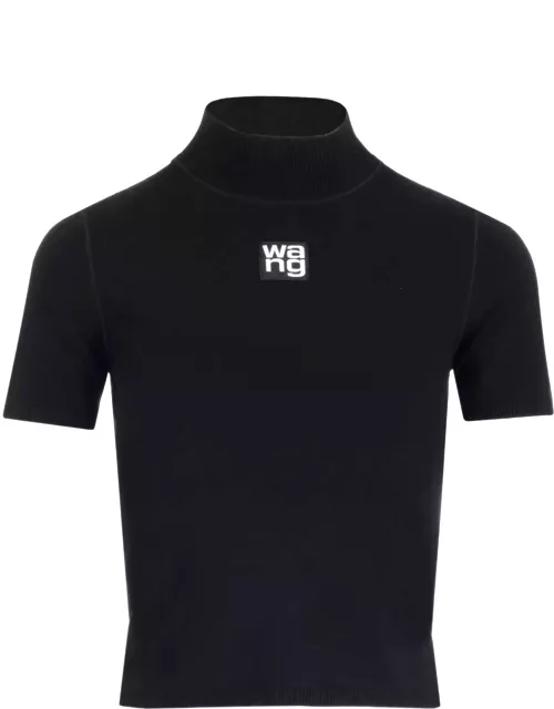 Alexander Wang Viscose Fitted Top