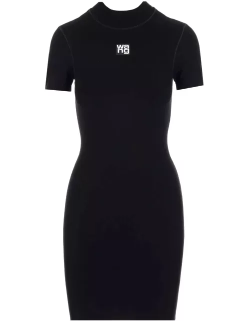Alexander Wang Viscose Jersey Fitted Dres