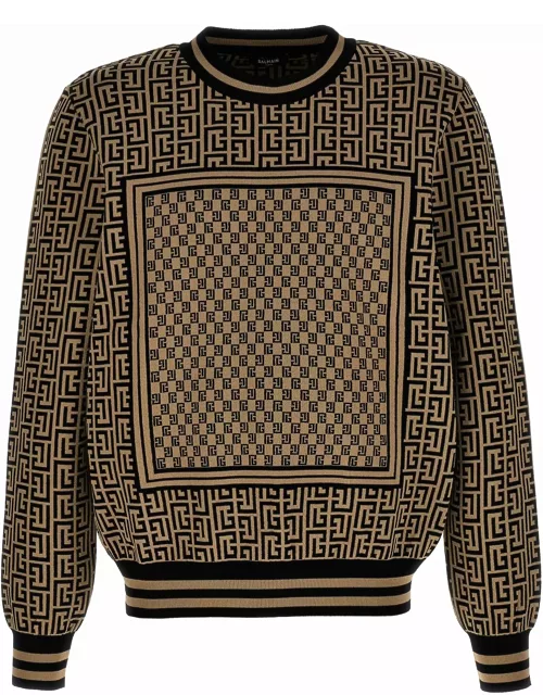 Balmain Mini Monogram Sweater