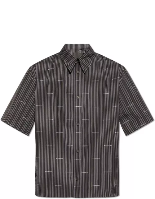 Givenchy Striped Short-sleeved Shirt