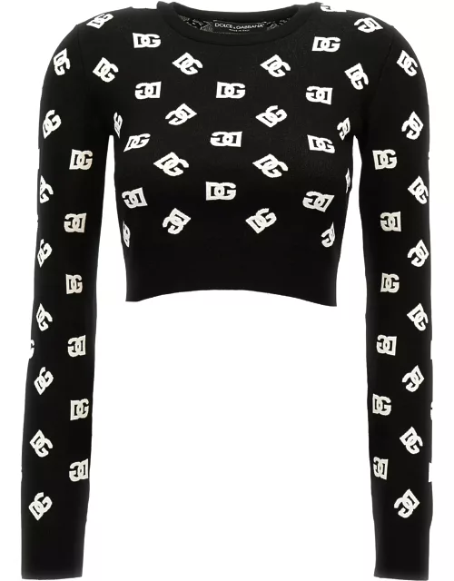 Dolce & Gabbana Fine Knit Crew-neck Sweater