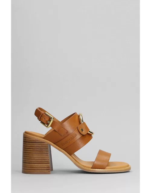See by Chloé Hana Sandals In Leather Color Leather