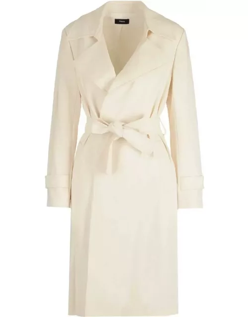 Theory Oaklane Trench Belted Coat