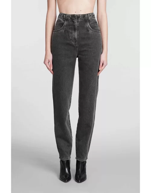IRO Gretta Jeans In Grey Cotton