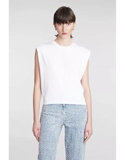 IRO Juli T-shirt In White Cotton