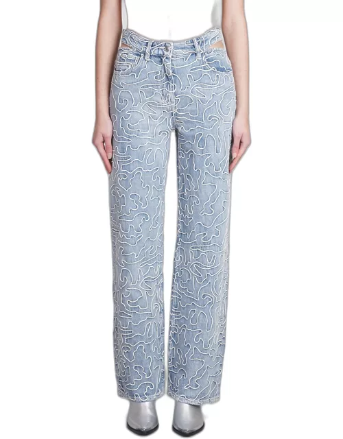IRO Lambert 2 Jeans In Cyan Cotton