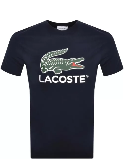 Lacoste Logo T Shirt Navy