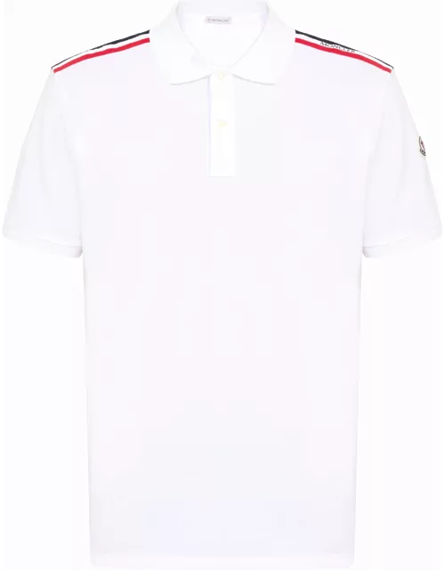 Piquet cotton polo shirt