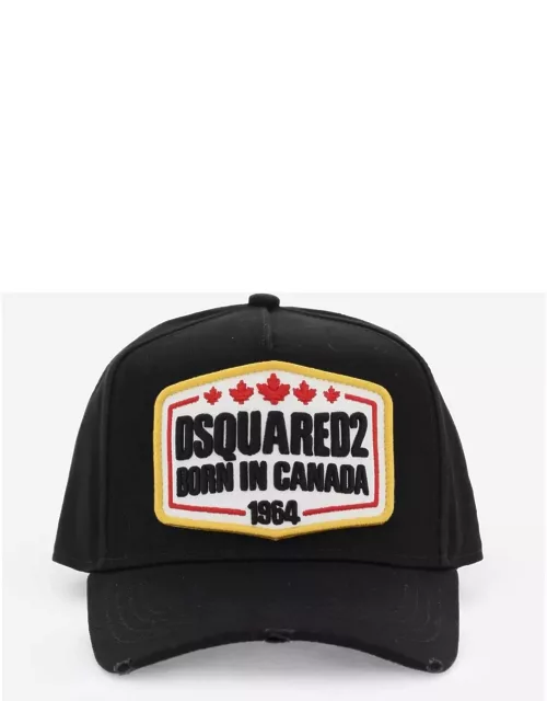 DSQUARED2 baseball cap with logo patch