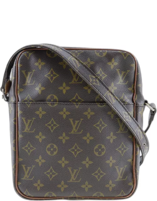 Louis Vuitton Brown Canvas Monogram Danube Crossbody Bag