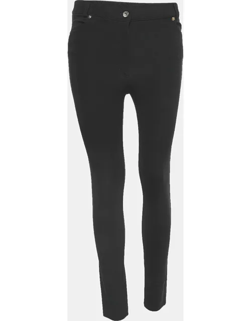 Givenchy Black Stretch Crepe Skinny Trousers