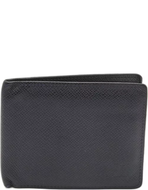 Louis Vuitton Blue Infini Leather Bifold Wallet