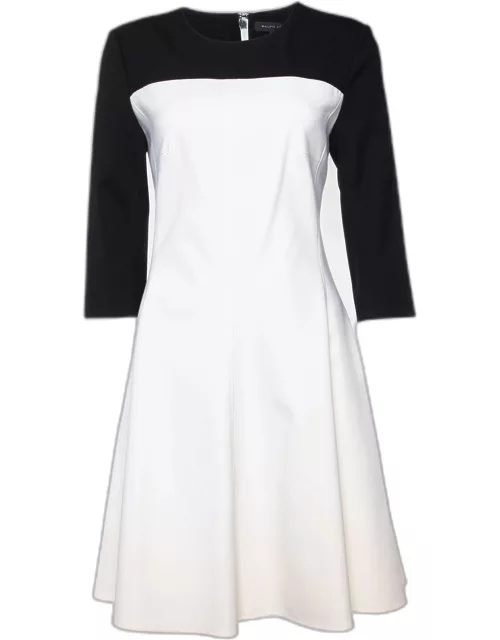 Ralph Lauren Monochrome Wool Cady Knee Length Dress