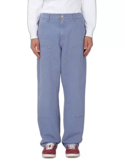 Trousers CARHARTT WIP Men colour Gnawed Blue