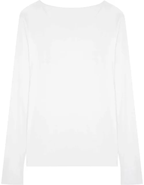 Wolford Aurora Pure Stretch-jersey top - White