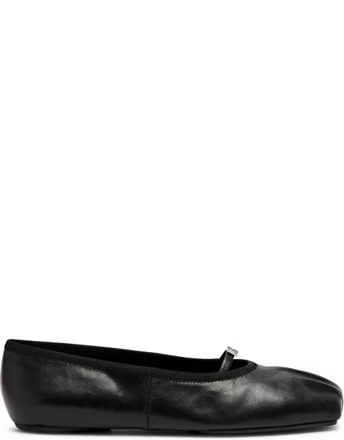 Givenchy Leather Ballet Flats - Black - 36 (IT36 / UK3)