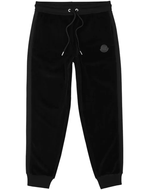 Moncler Velour Sweatpants - Black