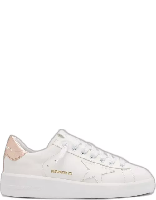 Purestar Mixed Leather Low-Top Sneaker
