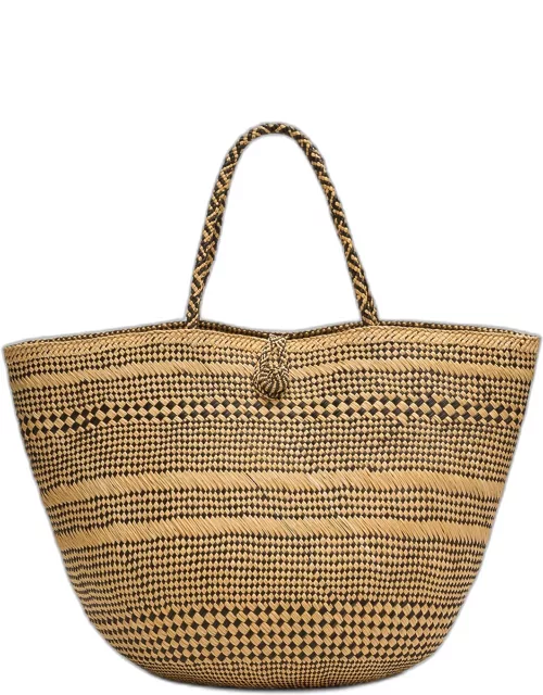 Marta Large Basket Tote Bag