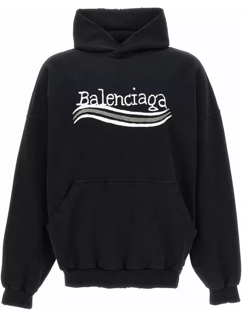 Balenciaga handdrawn Political Campaign Hoodie