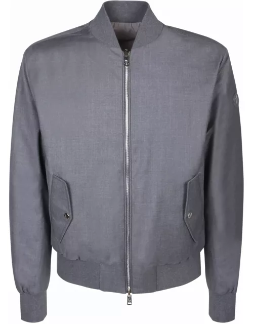 Moncler Aver Bomber Grey Jacket