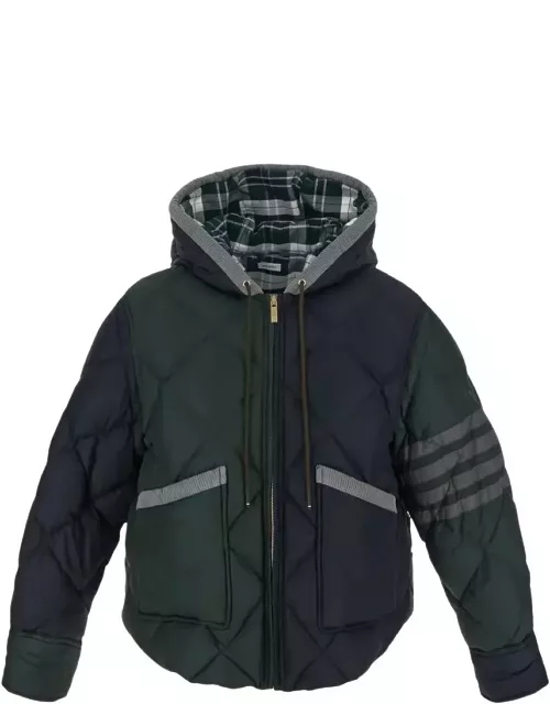 Thom Browne Two-tone Polyester Down Jacket