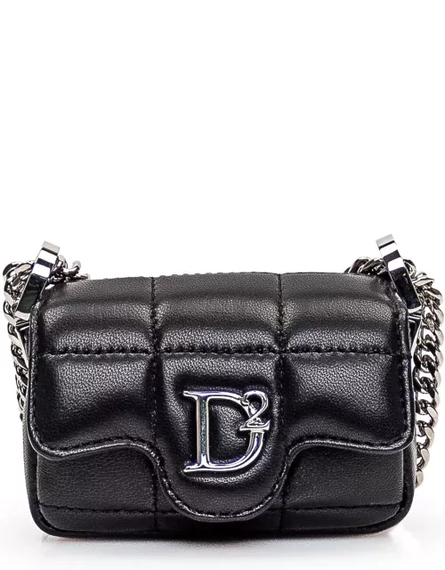 Dsquared2 Leather Shoulder Bag