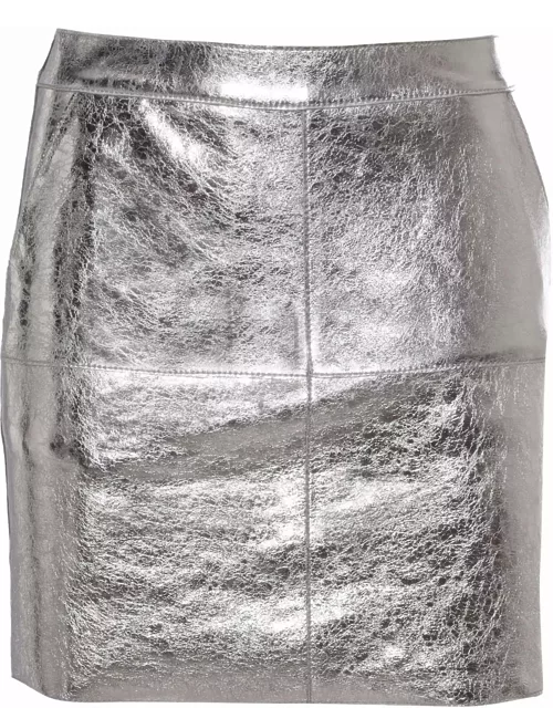 Parosh Silver Skirt