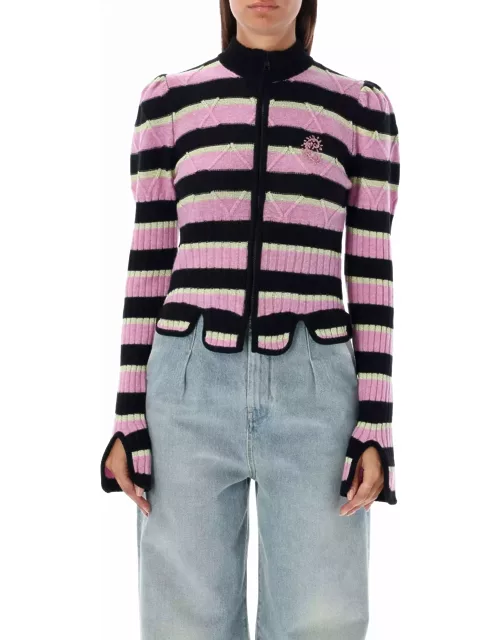 Cormio Divina Knit Zip-up Sweater