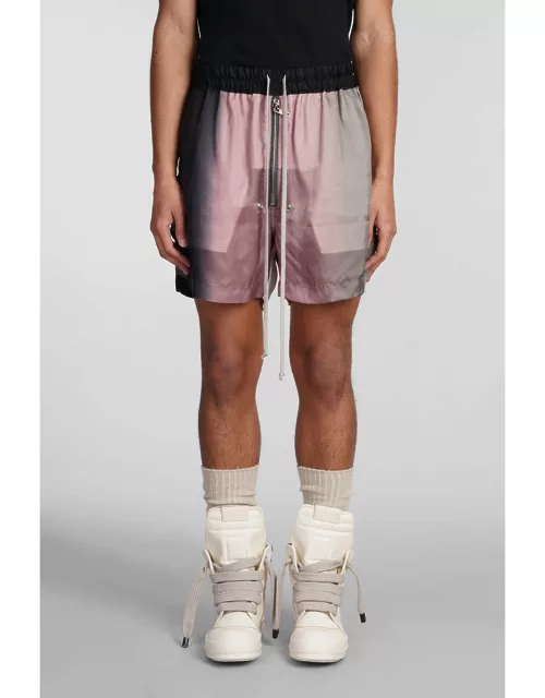 Rick Owens Bela Boxers Shorts In Multicolor Polyamide Polyester